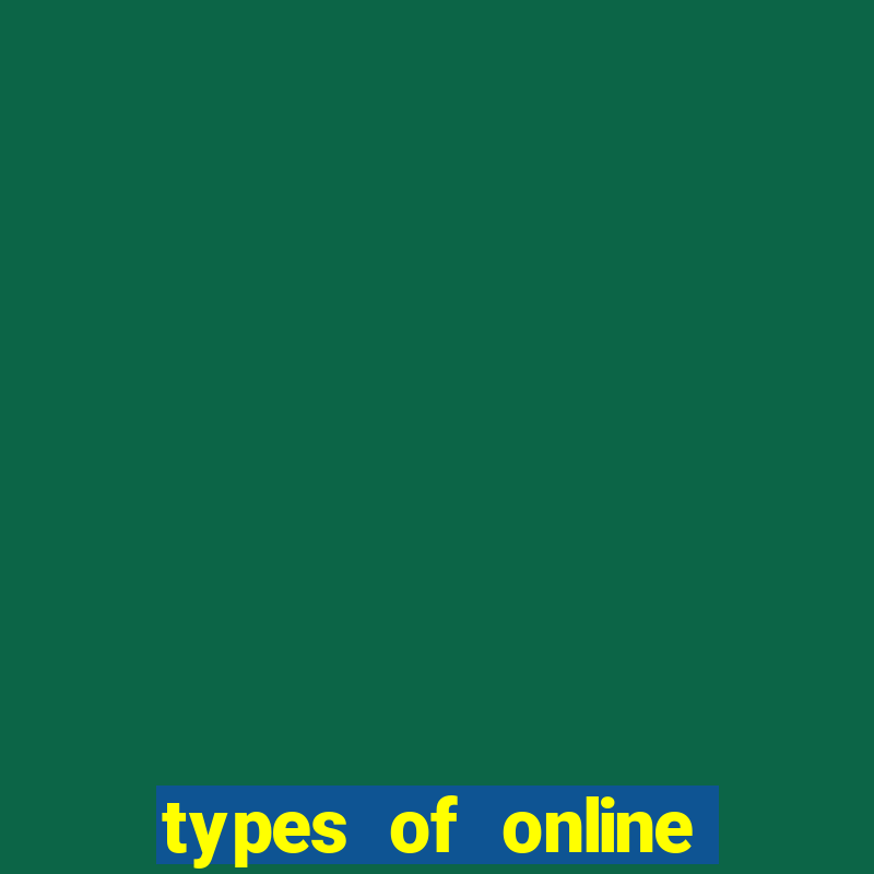 types of online casino games