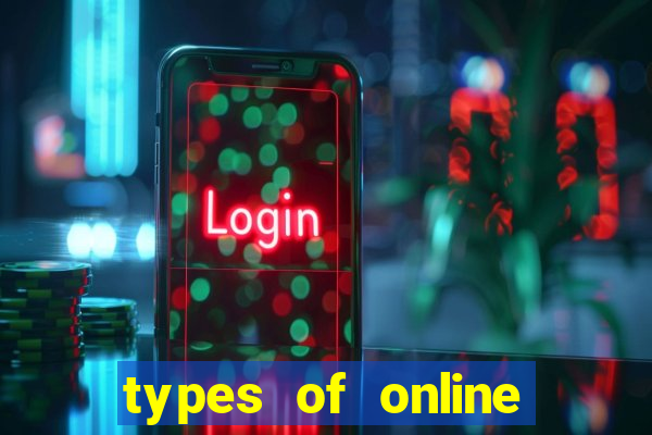 types of online casino games