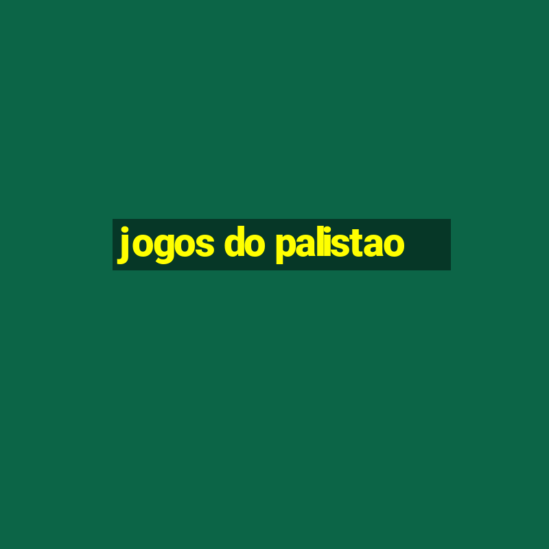 jogos do palistao