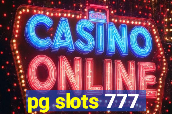 pg slots 777