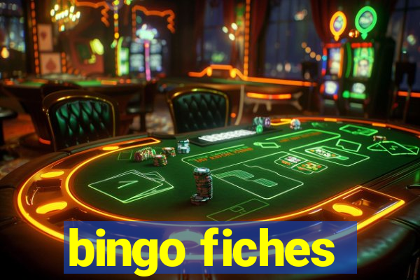 bingo fiches