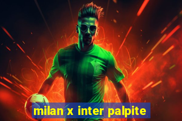 milan x inter palpite