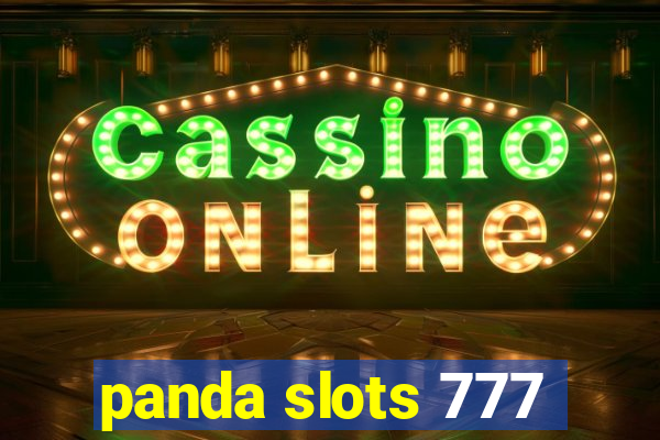 panda slots 777