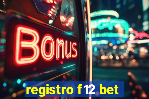 registro f12 bet