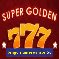 bingo numeros ate 50