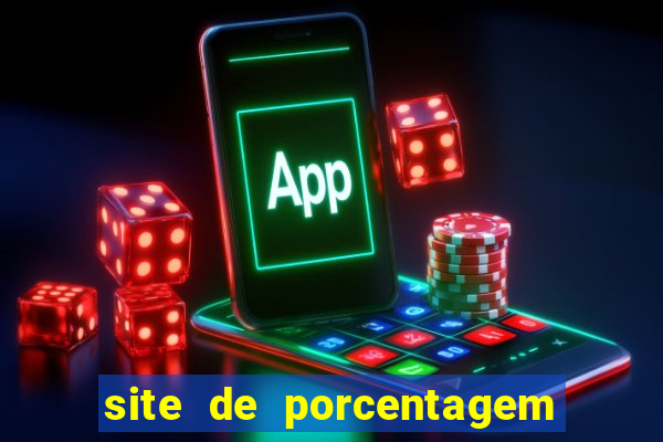 site de porcentagem dos slots