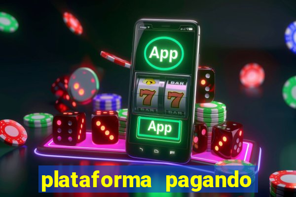 plataforma pagando bem hoje