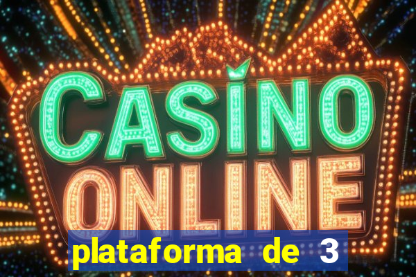 plataforma de 3 reais link