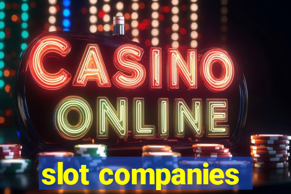 slot companies