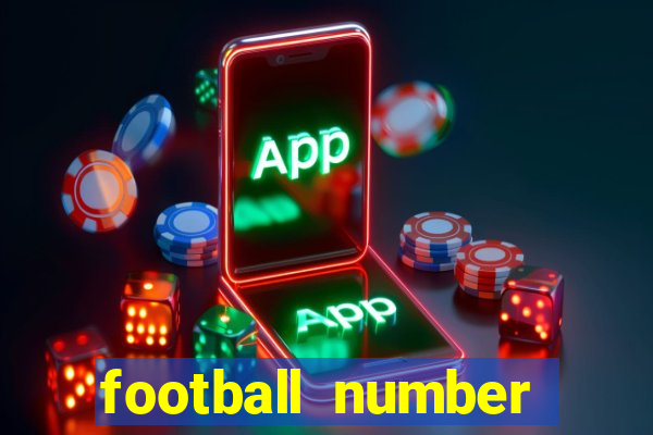 football number necklaces gold