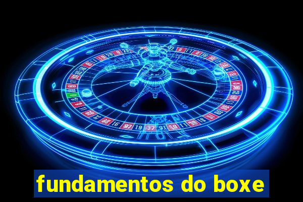 fundamentos do boxe