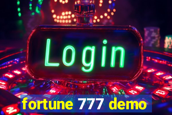 fortune 777 demo