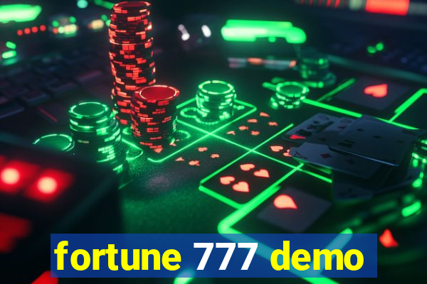 fortune 777 demo