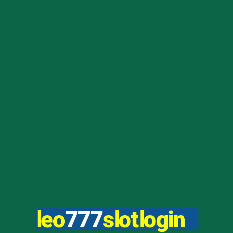 leo777slotlogin