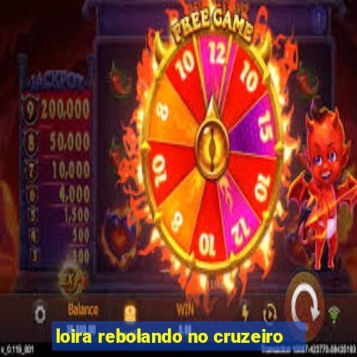 loira rebolando no cruzeiro