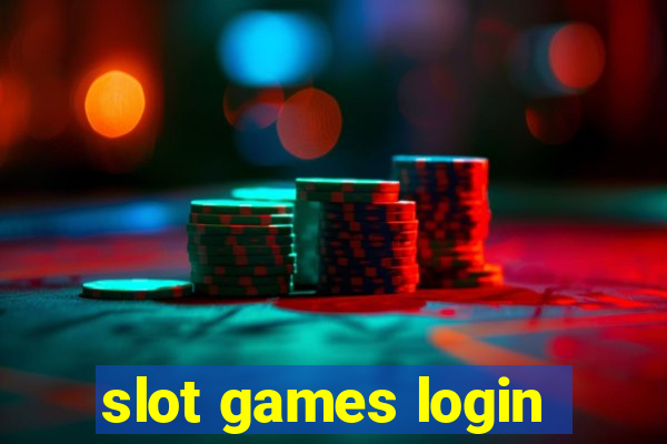 slot games login