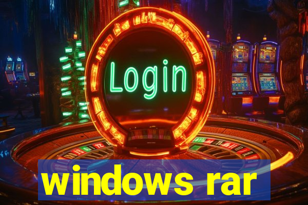 windows rar