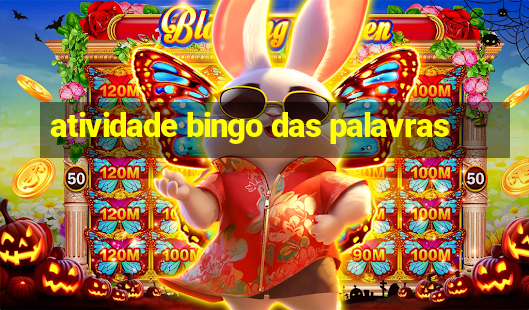 atividade bingo das palavras