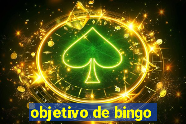 objetivo de bingo