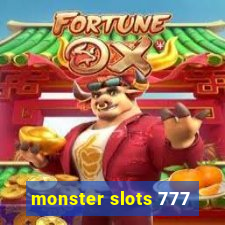 monster slots 777