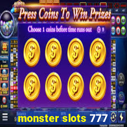 monster slots 777