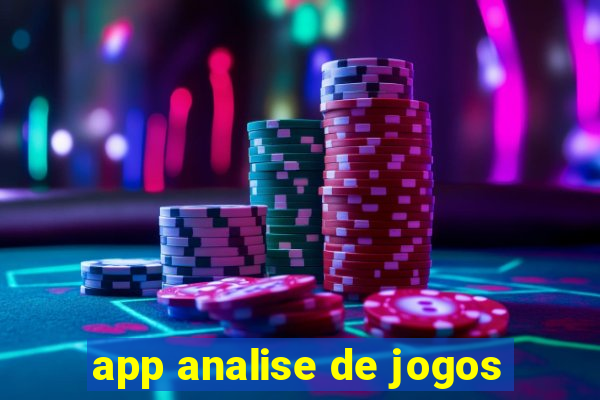 app analise de jogos