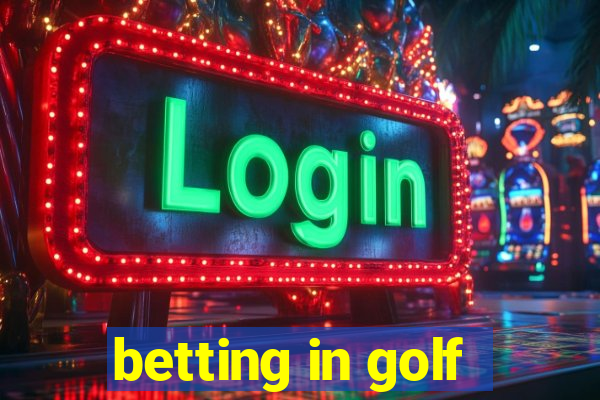 betting in golf