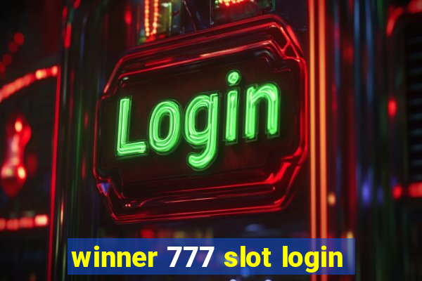 winner 777 slot login