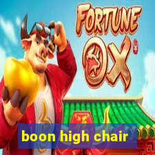 boon high chair