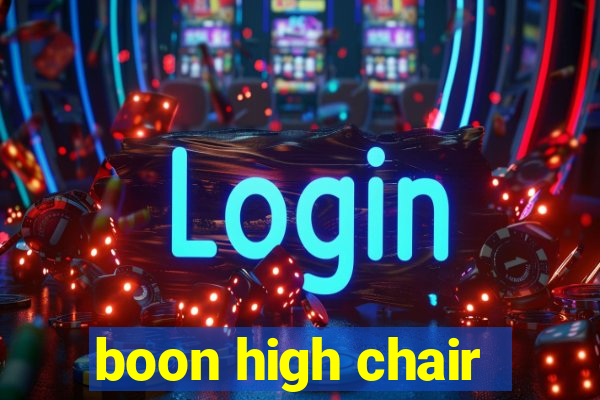 boon high chair