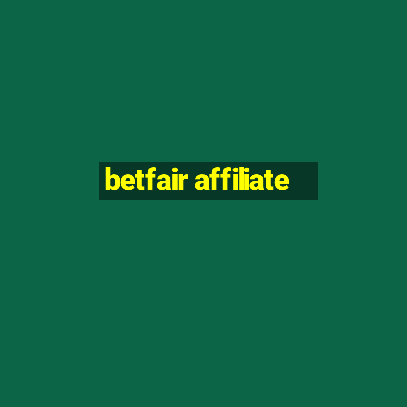 betfair affiliate