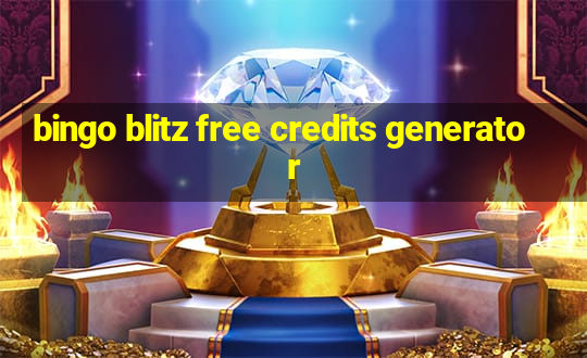 bingo blitz free credits generator