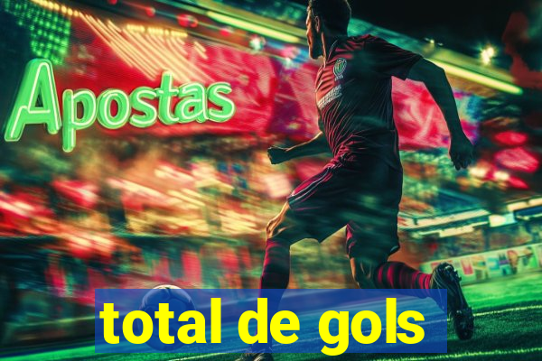 total de gols