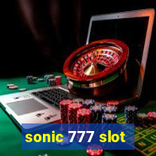 sonic 777 slot