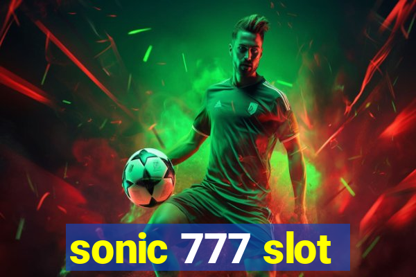 sonic 777 slot