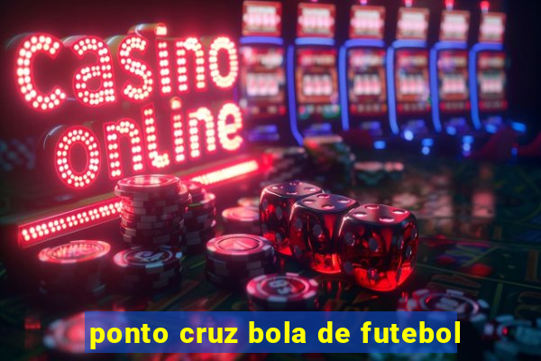 ponto cruz bola de futebol