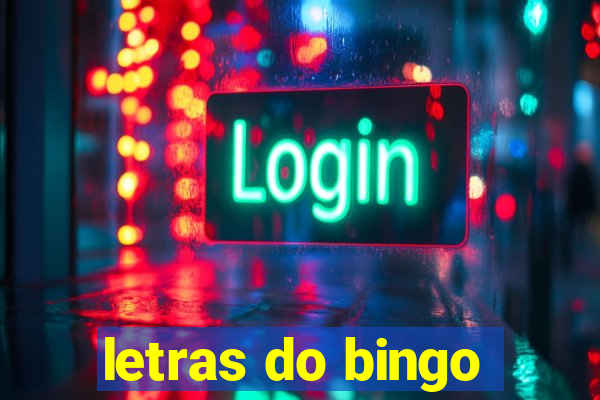 letras do bingo