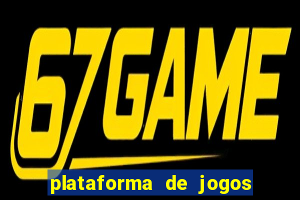 plataforma de jogos de aposta nova