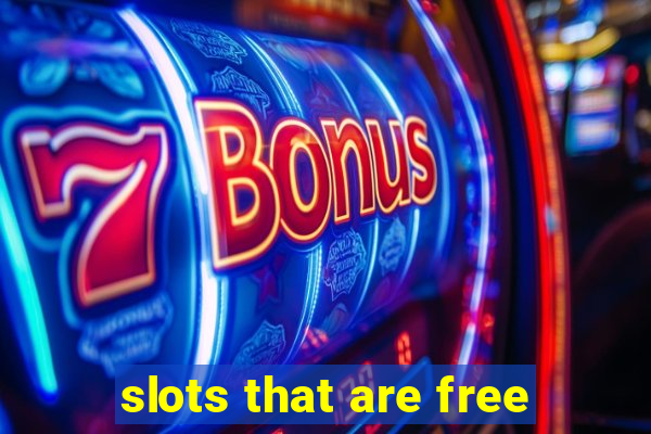 slots that are free