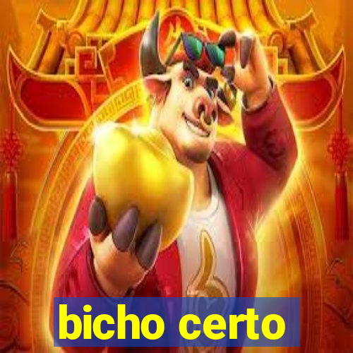 bicho certo