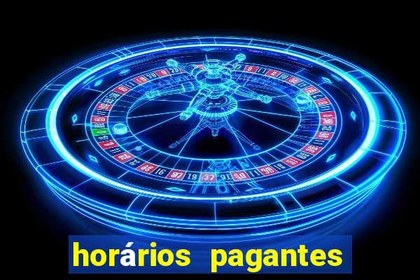 horários pagantes fortune tiger hoje