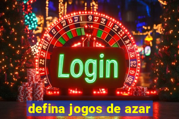 defina jogos de azar