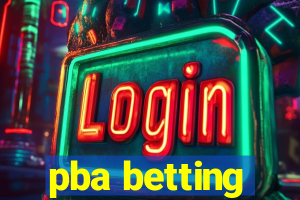 pba betting