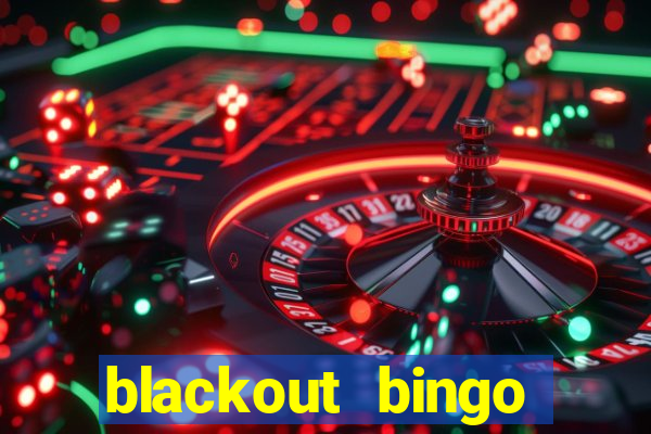 blackout bingo promo code