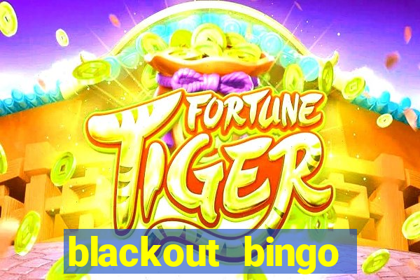 blackout bingo promo code