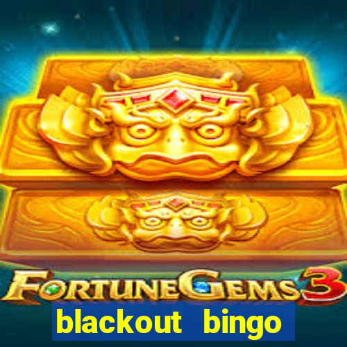 blackout bingo promo code