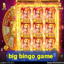 big bingo game