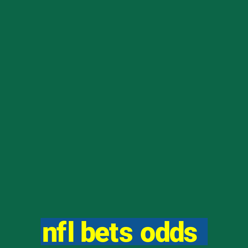 nfl bets odds