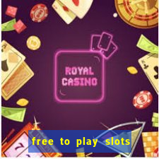 free to play slots online no download