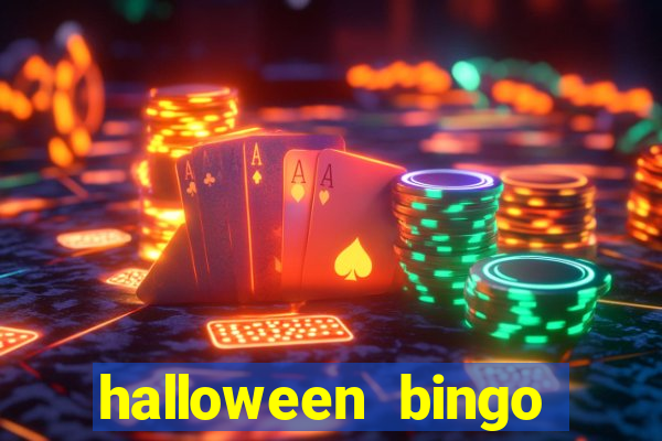 halloween bingo card maker